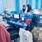 - Dua mahasiswi semester 6 dari program studi Teknik Informatika Universitas Muhammadiyah Sukabumi, Siti Ruhu Salamah dan Sarah Syakira Rambe, memaparkan aplikasi layanan laboratorium Fakultas Kesehatan yang mereka buat. Presentasi ini berlangsung di Laboratorium Fakultas Kesehatan Universitas Muhammadiyah Sukabumi pada hari Rabu, 07 Agustus 2024, sekitar pukul 09.00 WIB.