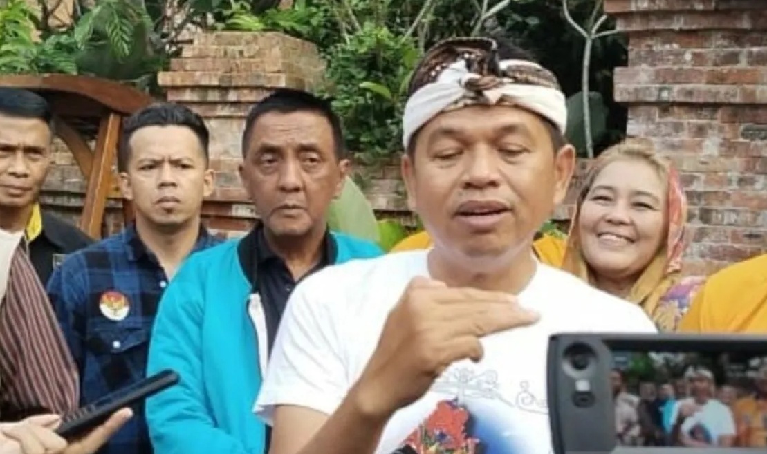 Bakal calon gubernur Jawa Barat Dedi Mulyadi. (Ali Khumaini)