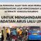 Poster imbauan untuk menghindari jalur wisata Puncak saat penertiban. (Humas Pemkab Bogor)