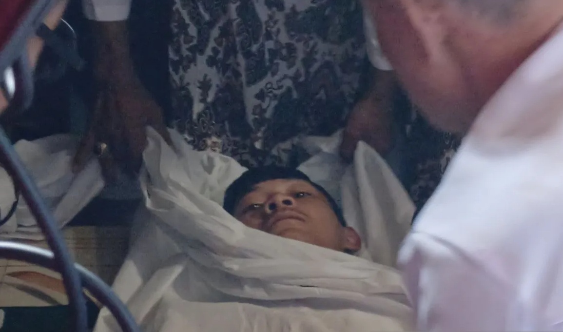 Kuasa hukum Saka Tatal, Farhat Abbas, mengatakan Iptu Rudiana tidak hadir dalam pelaksanaan ritual sumpah pocong untuk memperkuat pembuktian kliennya