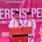 MENDAFTAR : Pasangan calon (Bacalon) Wali Kota dan Wakil Wali Kota Sukabumi, Mohamad Muraz - Andri Hamami, saat konferensi pers di KPU Kota Sukabumi seusai pendaftaran.(FOTO : Radar Sukabumi)