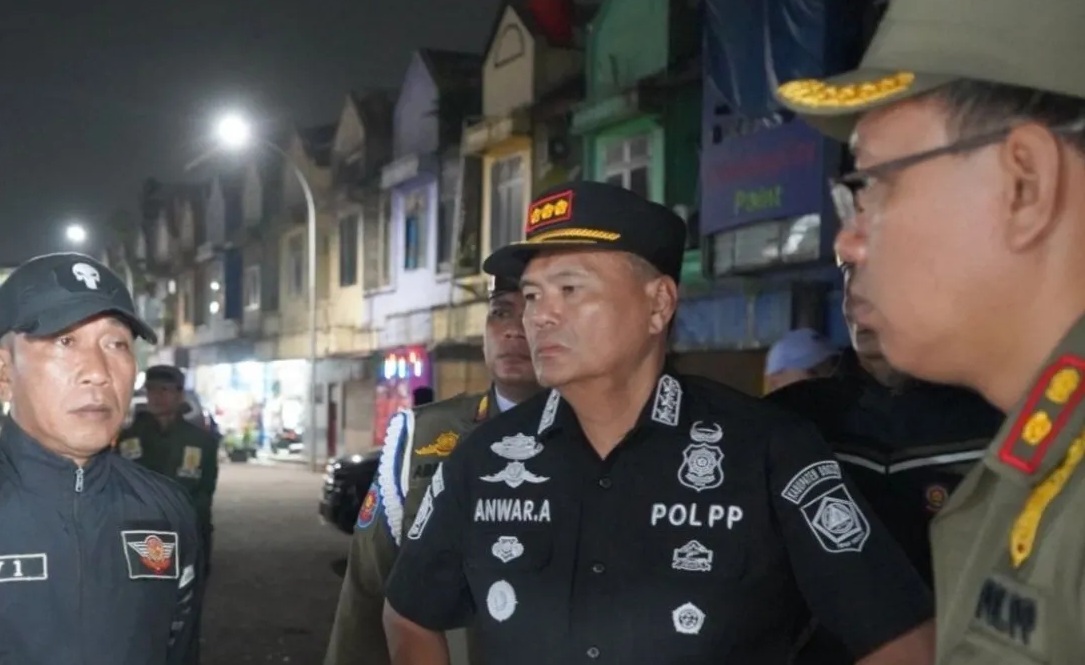 Sekretaris Satuan Polisi Pamong Praja (Satpol PP) Kabupaten Bogor Anwar Anggana. (M Fikri Setiawan)
