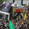 Warga Iran menghadiri prosesi pemakaman ketua Hamas yang terbunuh, Ismail Haniyeh di Teheran, Iran, 1 Agustus 2024. Majid Asgaripour/WANA (West Asia News Agency) via REUTERS
