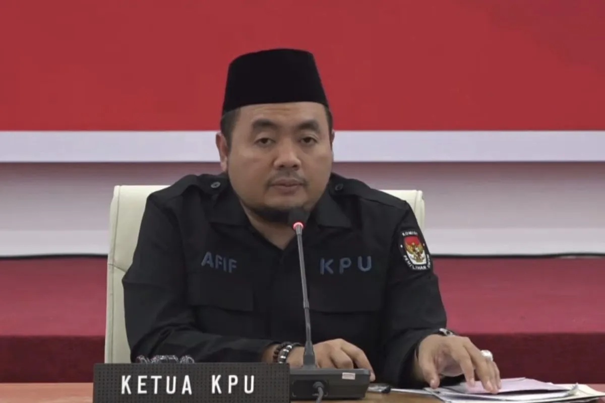 Ketua Komisi Pemilihan Umum (KPU) RI Mochammad Afifuddin