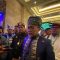 Zulkifli Hasan usai terpilih kembali sebagai Ketua Umum DPP PAN periode 2024–2029 pada Kongres Ke-6 PAN di Kawasan Tanah Abang, Jakarta, Jumat (23/8/2024) malam. (Narda Margaretha Sinambela)