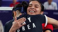 Wajah Gregoria Mariska Tunjung Saat Persembahkan Medali Pertama Olimpiade Paris 2024