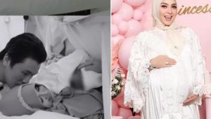 Momen Princess Syahrini Bagi Lahiran Baby R, Reino Barack Bacakan Doa