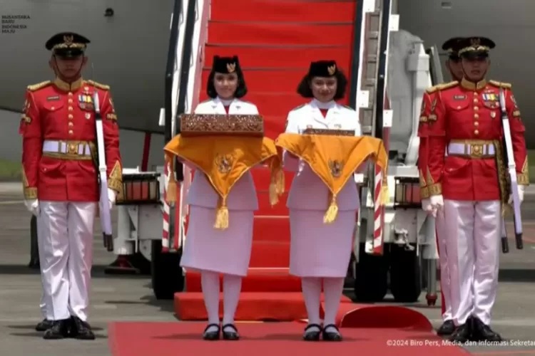 Paskibraka Nasional siap mengibarkan bendera Merah Putih di IKN (instagram Paskibraka Republik Indonesia)