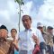Presiden Joko Widodo (Jokowi) memberi keterangan pers di Ibu Kota Nusantara, Kalimantan Timur (Kaltim), Senin (12/8/2024). (Mentari Dwi Gayati)