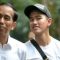 Presiden Joko Widodo bersama Kaesang Pangarep/Ist