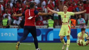 Tundukkan Maroko, Spanyol ke final Sepak Bola Olimpiade 2024