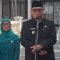 Pj Wali Kota Sukabumi Kusmana Hartadji saat memimpin apel di halaman Balai Kota Sukabumi.