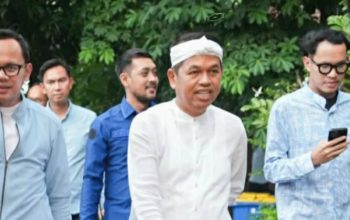 Dedi Mulyadi saat bertemu dengan Bima Arya. ANTARA/Ali Khumaini/dok.