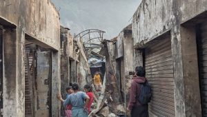 Penyebab Kebakaran 75 kios di Pasar Ciampea Endah Bogor