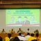 Pasangan bakal calon gubernur Jakarta Ridwan Kamil (ketiga kiri) dan calon wakil gubernur Suswono dalam Silaturahim Ridwan Kamil-Suswono ke DPD Partai Golkar Provinsi DKI Jakarta, Sabtu (24/8/2024). (Risky Syukur)