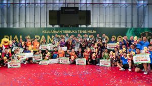 Pangkostrad Muhammad Saleh Mustafa Tutup Kejuaraan Terbuka Tenis Meja Piala Pangkostrad 2024