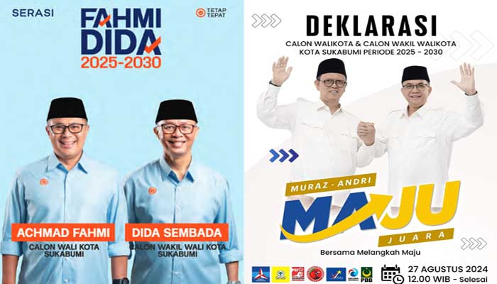 Bacalon Wali Kota dan Wakil Wali Kota Sukabumi