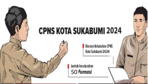 Ini Cara Pendaftaran CPNS Kota Sukabumi 2024, Dibuka 20 Agustus hingga  6 September Untuk 50 Formasi