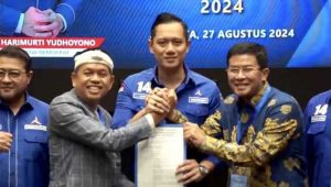 Dedi Mulyadi Erwan Setiawan Mendapat Dukungan Partai Demokrat, AHY: Ditambah Dukungan Bobotoh Persib