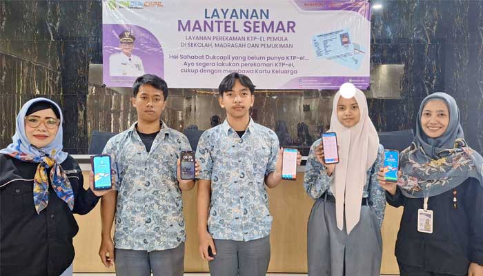 Disdukcapil Kota Sukabumi Genjot Jempol Mantel Semar
