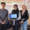 INOVASI : Dua mahasiswa dari Universitas Muhammadiyah Sukabumi (UMMI)menciptakan sebuah terobosan digital melalui platform e-Smart2C.(Dok/UMMI)