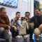 XL TECH DAY : (ki-ka) Direktur & Chief IT Digital Officer XL Axiata, Rico Usthavia Frans, perwakilan ZTE, Chief Corporate Affairs XL Axiata, Marwan O. Baasir dan Direktur & Chief Financial Officer XL Axiata, Feiruz Ikhwan berinteraksi dengan “Robot Dog” di salah satu booth yang ada di dalam acara Technology Days dalam acara pembukaan Technology Days 2024 “AI For Sustainable Tomorrow” di XL Axiata Tower, Jakarta. Rabu (7/8).