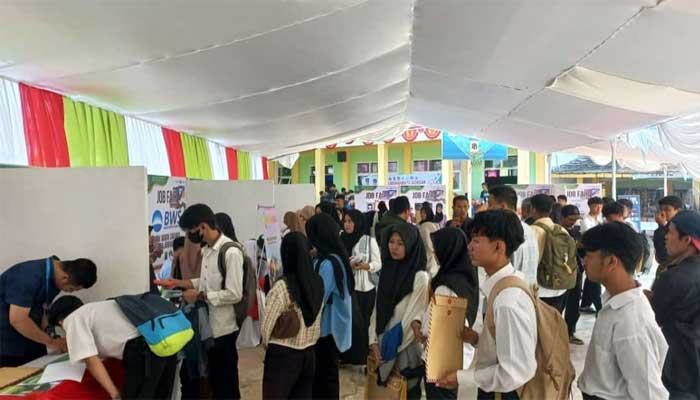 Job Fair di SMK Jamiyyatul Aulad