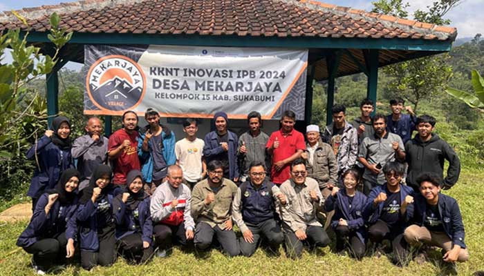 KKNT Inovasi IPB University di Desa Mekarjaya Sukabumi
