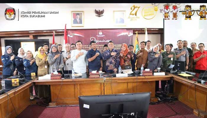 KPU Kota Sukabumi Gelar Diseminasi