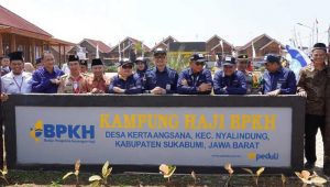 Peresmian Kampung Haji BPKH Sukabumi dan Serah Terima Huntap Penyintas Bencana Pergerakan Tanah Nyalindung