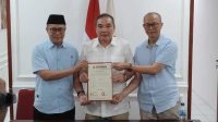Ketua DPC Gerindra Kota Sukabumi Dipercaya Serahkan Langsung SK Rekomendasi untuk Fahmi-Dida