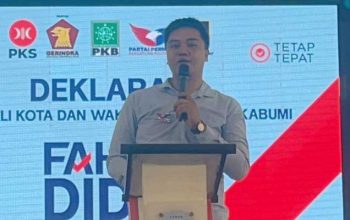 Ketua DPD Partai Perindo Kota Sukabumi, Adinda Maulana Moch