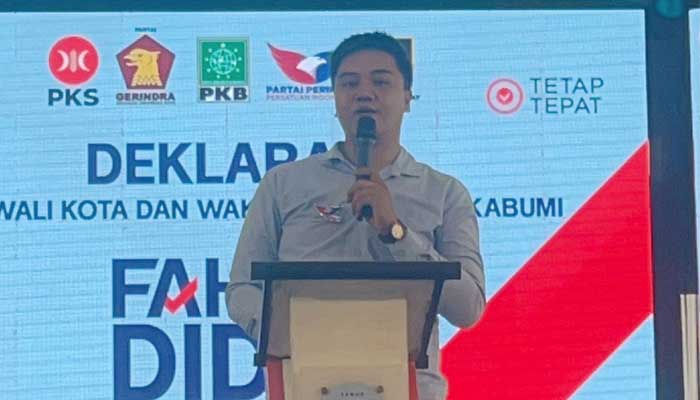 Ketua DPD Partai Perindo Kota Sukabumi, Adinda Maulana Moch