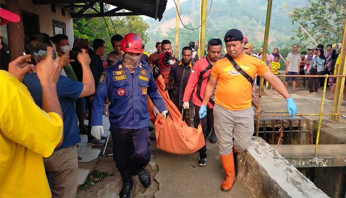 Mayat Misterius di Pintu Air PLTA Cikuya Sukabumi