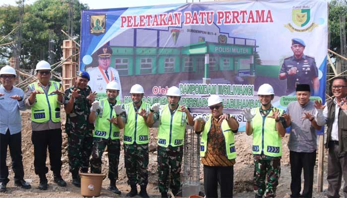 Pemkab Sukabumi Dukung Pembangunan Gedung Subdenpom Palabuhanratu