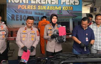 Pencuri Kabel Telkomsel Sukabumi