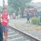 Pengendara Motor di Kota Sukabumi Tewas Tertabrak KA Siliwangi