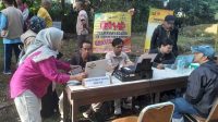 DKUKM Kabupaten Sukabumi Dengan UPTD PLUT Layani UMKM, Ikuti Gebyar Pasar Rakyat di Desa Warnasari