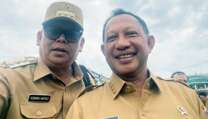 Pj Wali Kota Sukabumi dan Mendagri