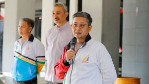 Plh Kadisdik Jabar dan Plt Sekdis Melepas Kontigen O2SN SMA & SMK Tingkat Nasional, Ini Pesannya..