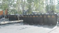 Personel Gabungan Polres Sukabumi Jaga Ketat Gedung DPRD Palabuhanraru, Ada apa?