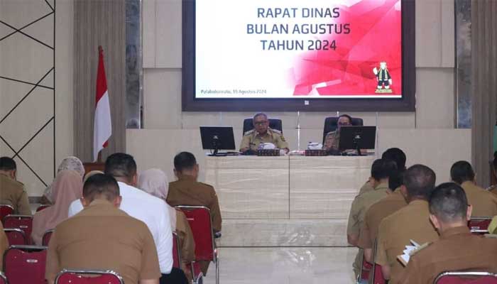 Rapat Dinas Pemkab Sukabumi Agustus 2024