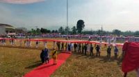 SMK Nuurul Bayan Kalapanunggal Sukabumi Kirab Sang Merah Putih Sepanjang 250 Meter