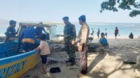 Satpol Airud Polres Sukabumi Minta Nelayan dan Wisatawan Berhati-Hati,  Gelombang Tinggi dan Angin Kencang Landa Palabuhanratu