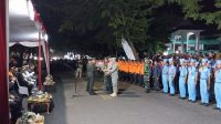 Peringati HUT ke 79 RI , Pemkab Sukabumi Gelar Upacara Taptu