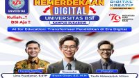 Universitas BSI Sukabumi Bakal Gelar Seminar AI