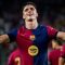 Selebrasi Pau Victor setelah mencetak gol untuk Barcelona dalam pertandingan pra-musim lawan Real Madrid di New Jersey, Amerika Serikat pada Sabtu (04/8/2024). (FC Barcelona)