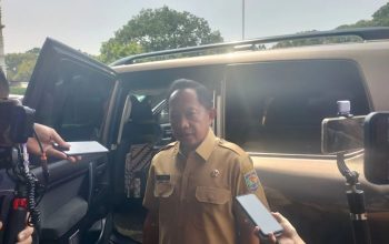 Mendagri Tito Karnavian di kantor Menko Polhukam RI, Jakarta Pusat, Selasa (6/8/2024). (ANTARA/Walda Marison)