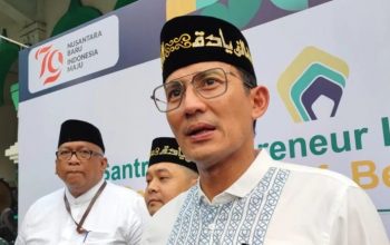 Menteri Pariwisata dan Ekonomi Kreatif (Menparekraf) Sandiaga Uno