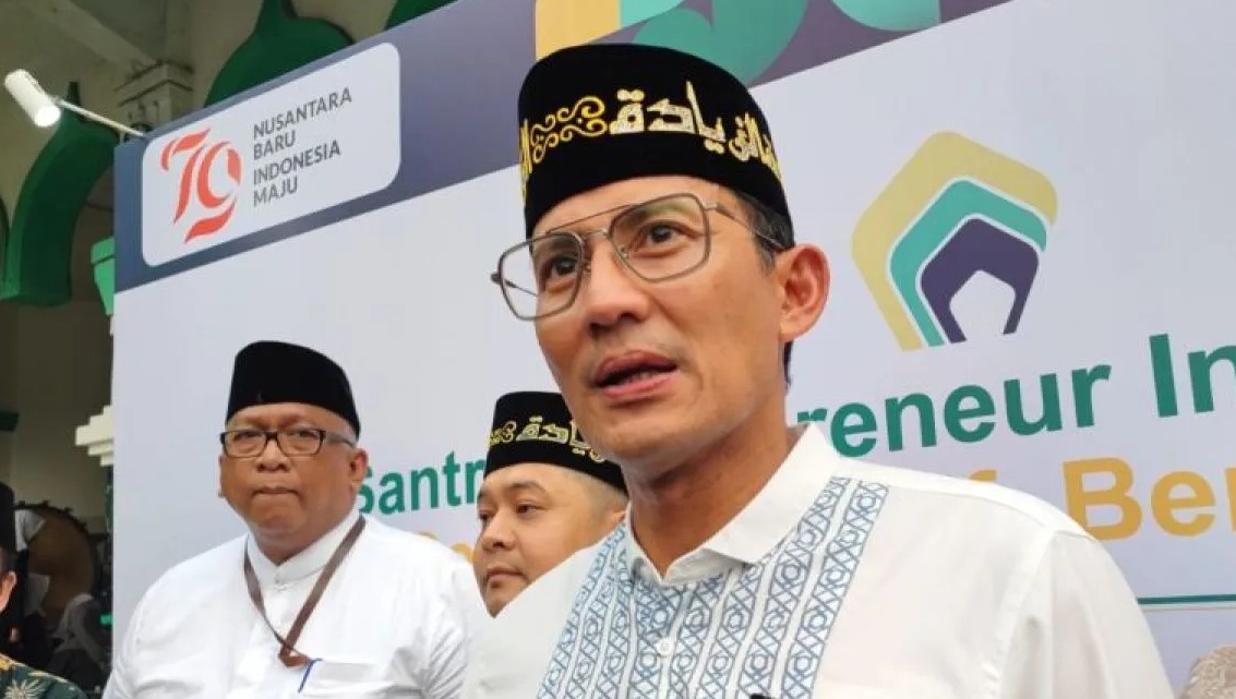 Menteri Pariwisata dan Ekonomi Kreatif (Menparekraf) Sandiaga Uno